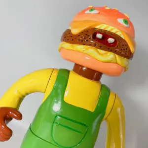 Burger-kun Sofubi by Dehara