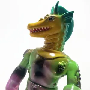Masked Titano V Green Lobster by Deuxfauves pintado por Goto San - Sofubi