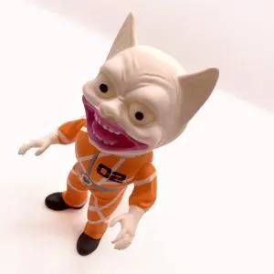 Big Eyes Louie white skin by Betterdaystoys