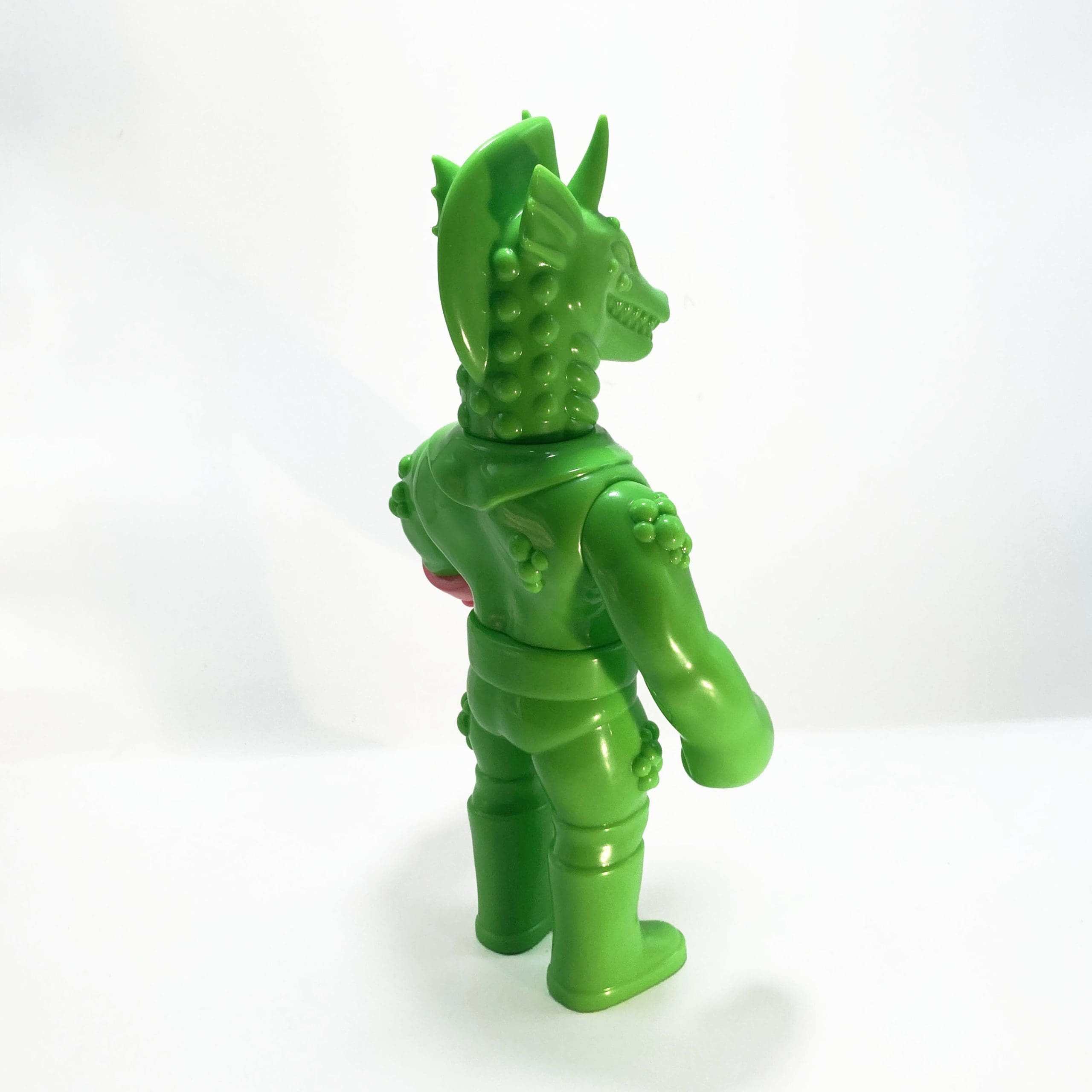 Masked Titano V Uranium Green by Deuxfauves - Sofubi - Imagen 10