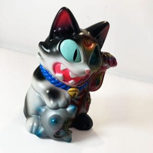 Maneki Wananeko one-off - Black Cow by Javier Jiménez