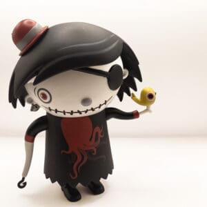 Scarygirl - RedBigOctocity by Nathan Jurevicius