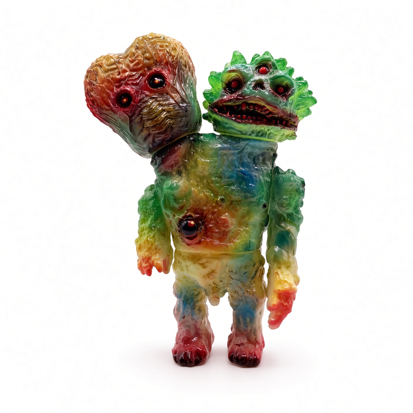 Primitivo 2 cabezas by Frank Mysterio - Sofubi
