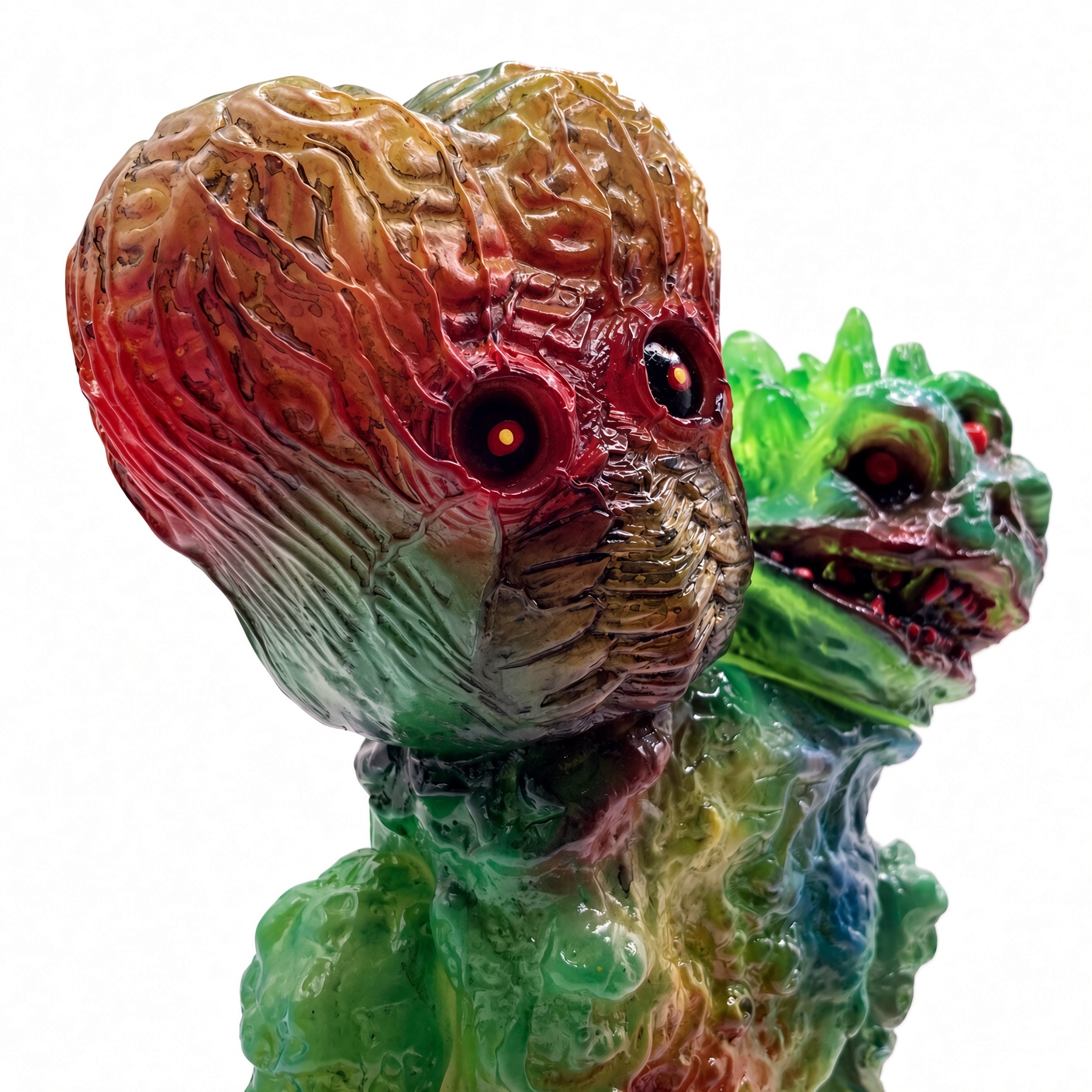Primitivo 2 cabezas by Frank Mysterio - Sofubi - Imagen 6