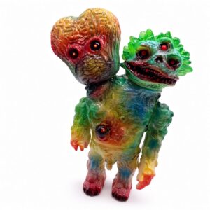 Primitivo 2 cabezas by Frank Mysterio - Sofubi