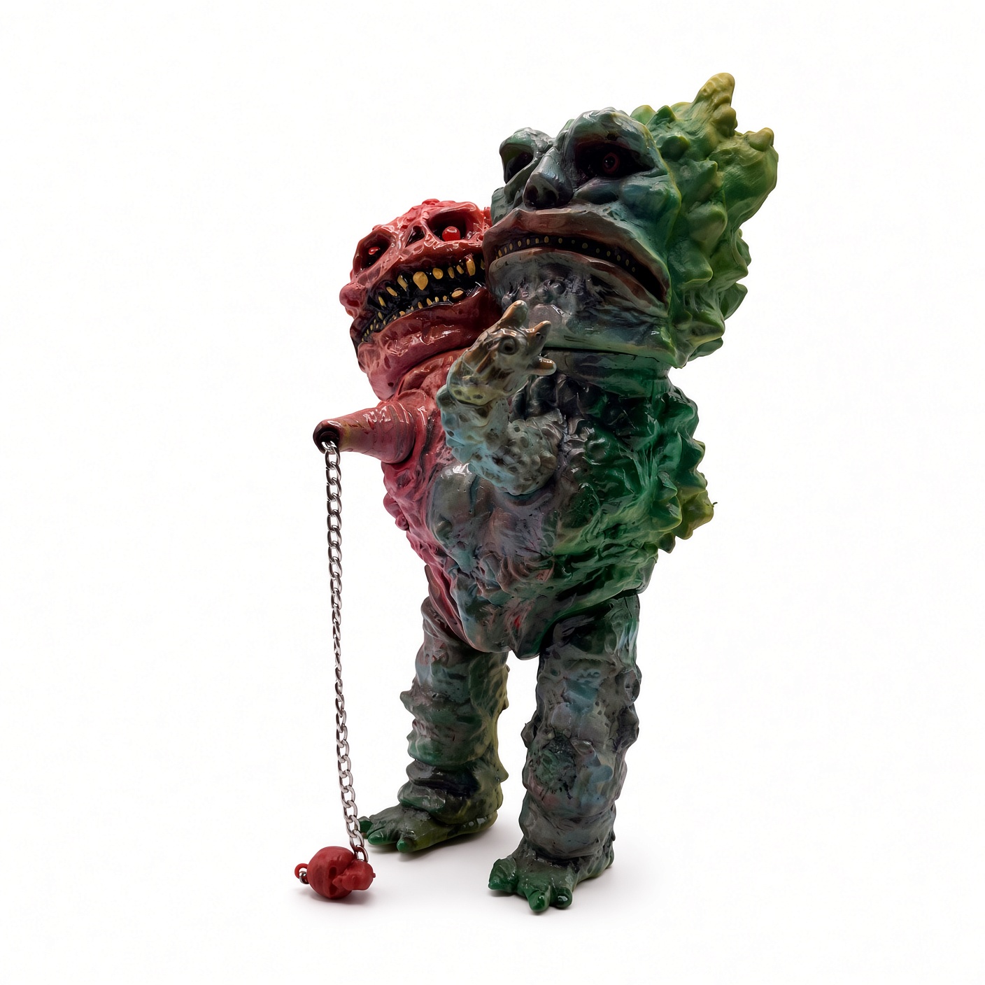 Primitivo 2 cabezas encadenado by Frank Mysterio - Sofubi - Imagen 6