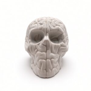 Skull Brain Porcelana x Emilio Garcia