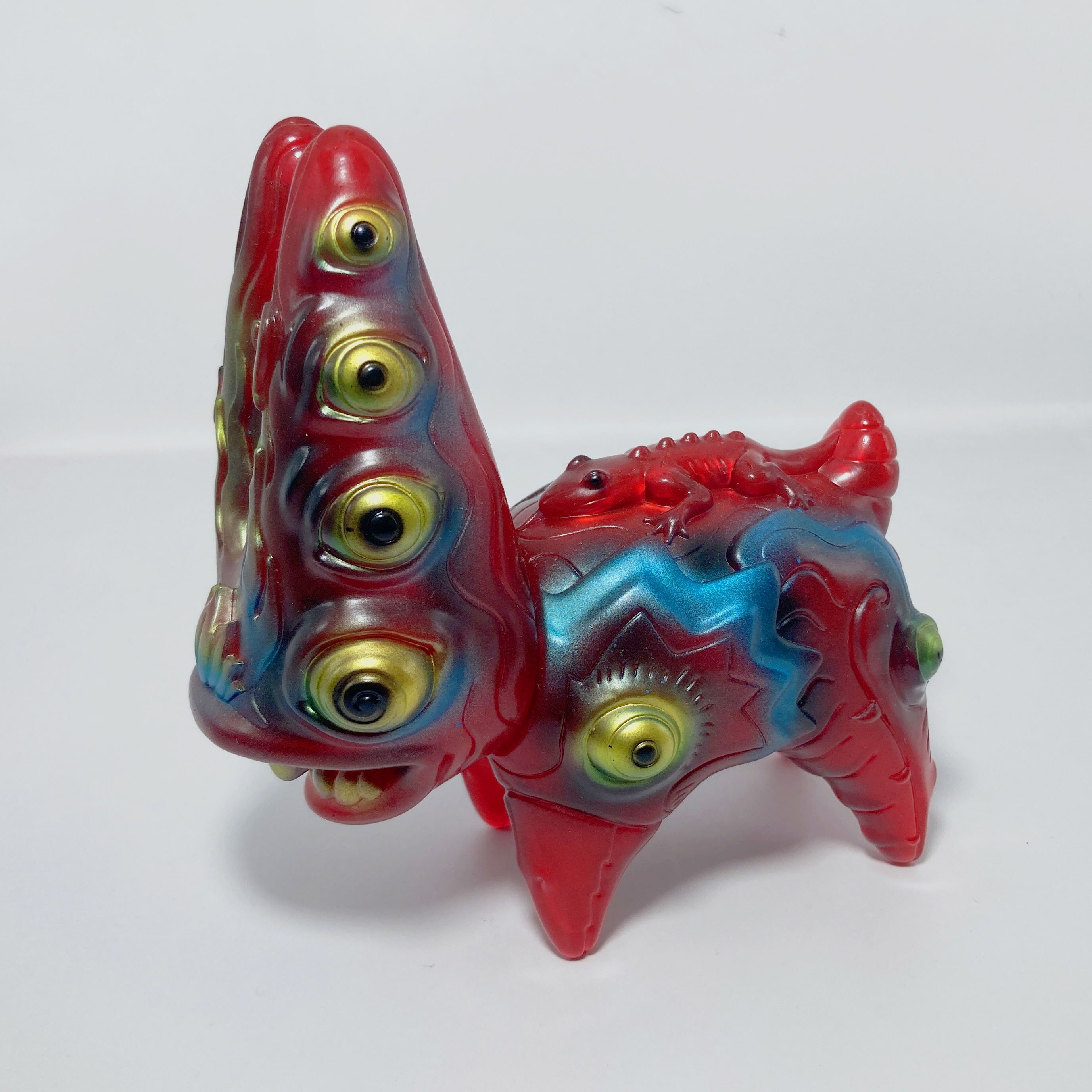 CERRITO DELIRIUM Kustom Paint Base Rojo Transparente - Sofubi By Cesar Zanardi - Imagen 8