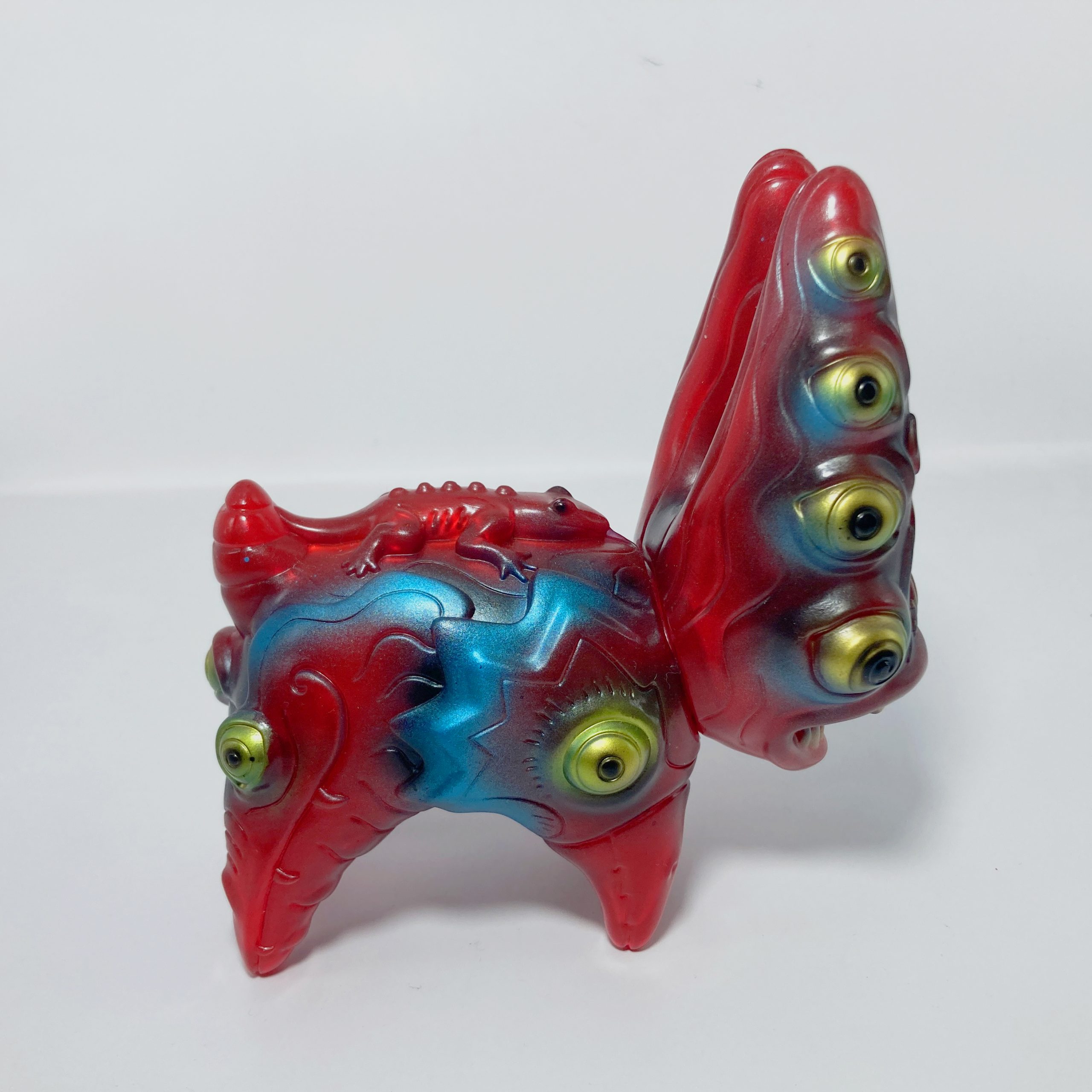 CERRITO DELIRIUM Kustom Paint Base Rojo Transparente - Sofubi By Cesar Zanardi - Imagen 7