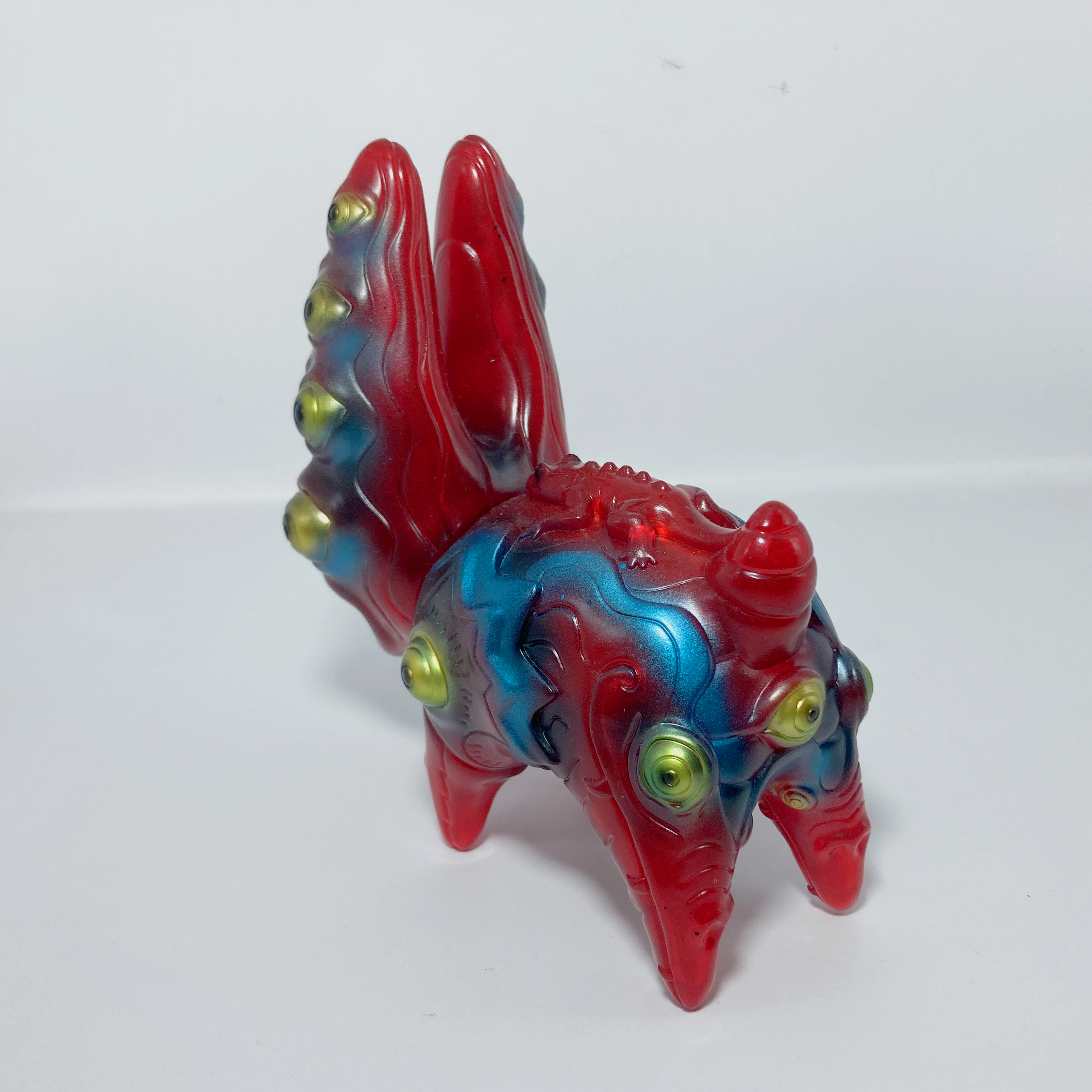 CERRITO DELIRIUM Kustom Paint Base Rojo Transparente - Sofubi By Cesar Zanardi - Imagen 6