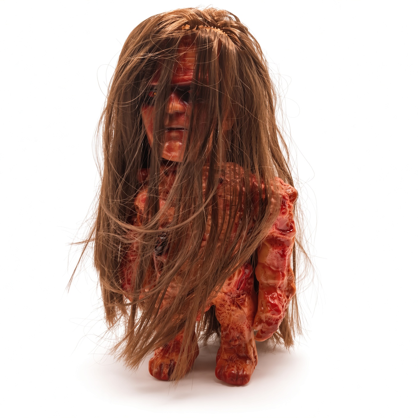 Primitivo Frankestein Rojo by Frank Mysterio - Sofubi - Imagen 2