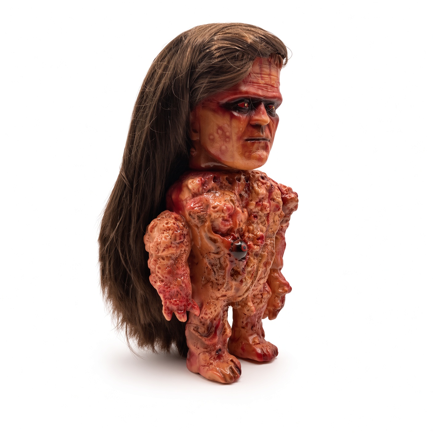 Primitivo Frankestein Rojo by Frank Mysterio - Sofubi - Imagen 4