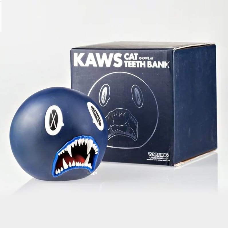 Cat Teeth Bank (Blue) By Kaws - Imagen 3